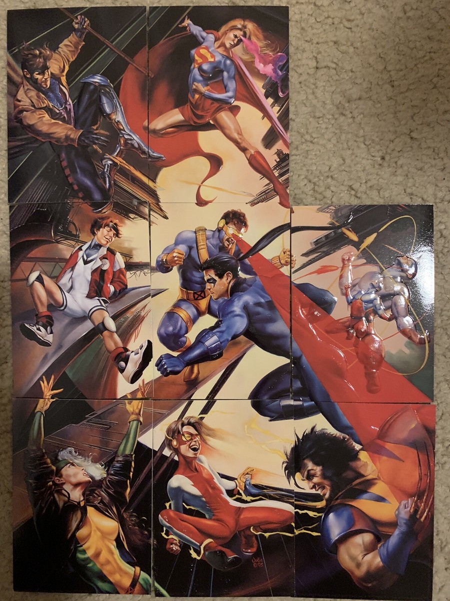 1995 Fleer/SkyBox DC Versus Marvel Checklist, Trading Cards, 40 OFF