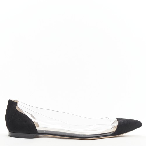 gianvito rossi plexi flat
