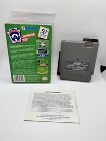 Little League Baseball Championship Series Nintendo NES Complete CIB Good Shape