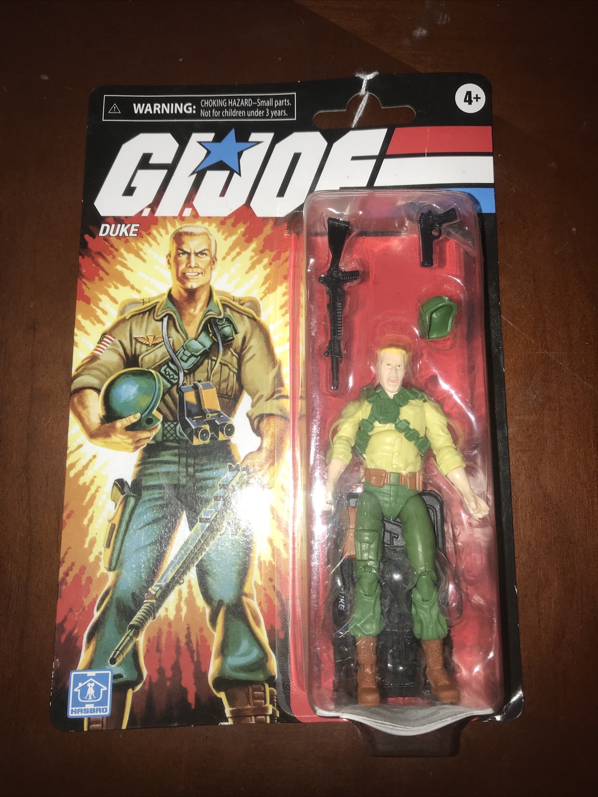 G. I. Joe Hasbro 2 Duke 3.75 inch Retro Figure Cobra Commander Walmart