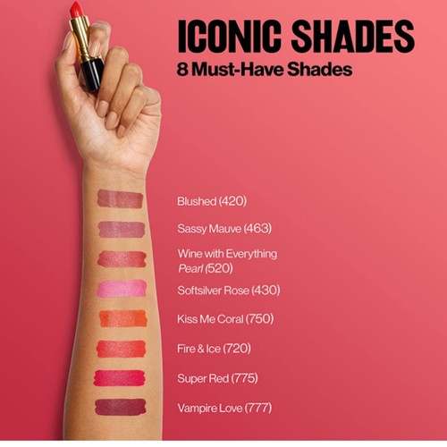 Revlon Super Lustrous Lipstick Luxurious Hydrating Shades for Timeless Elegance - Picture 5 of 162