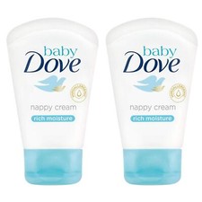 Dove Baby Rich Moisture Nappy Cream 1.58 Oz 45 g x 2 Pack