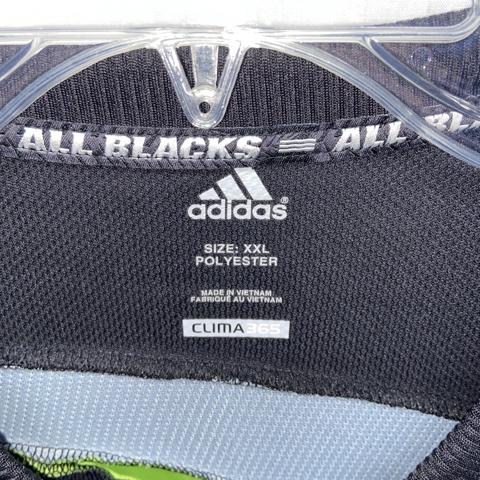 Adidas Clima365 Black Athletic Sport Shirt Womens Size 2XL Athleisure Tennis thumbnail 2