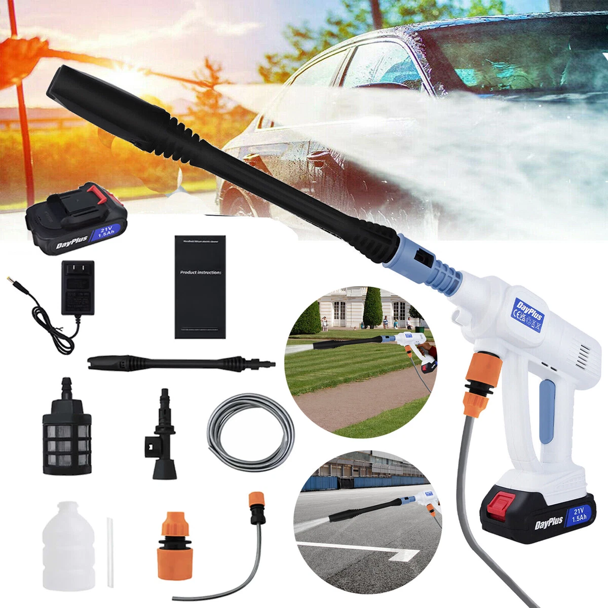 Battery operated car washer deals