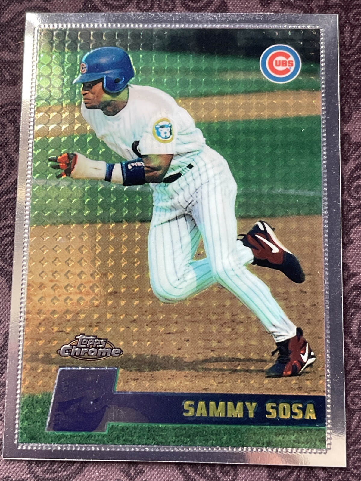 1996 Topps Chrome - #99 Sammy Sosa - Super Smooth🔥