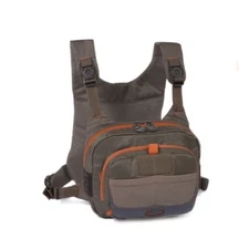 FISHPOND CROSS-CURRENT FLY FISHING CHEST PACK IN GRAVEL COLOR
