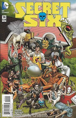 Secret Six Comic 14 Cover A First Print 2016 First Print Gail Siimone DC .