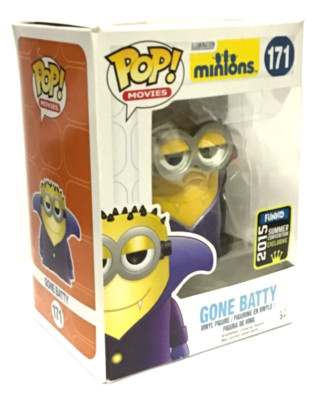 Gone Batty Exclusive Despicable Me Minions POP! Movies #171 Figur Funko B-WARE 2