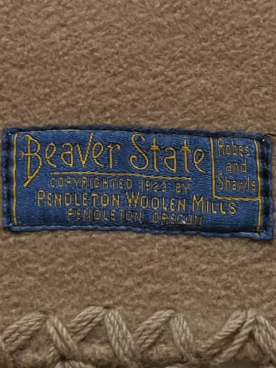 VTG Pendleton Wool Beaver State Chief Joseph Blanket 69x63 USA | eBay