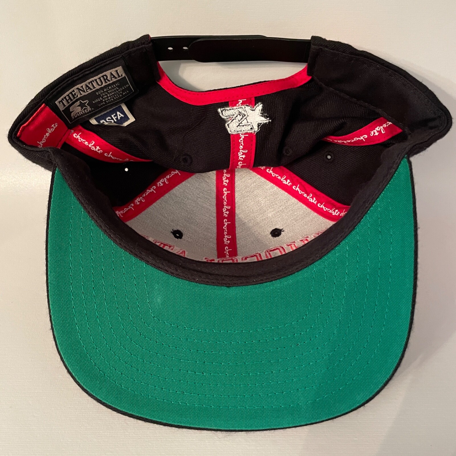 CHOCOLATE HAT - SNAPBACK CAP - Skateboarding - STARTER - USED