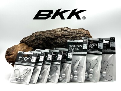 BKK Round Elite Classic Bait Keeper Gr. 3/0 Jighaken Jigkopf Haken Baitholder DA