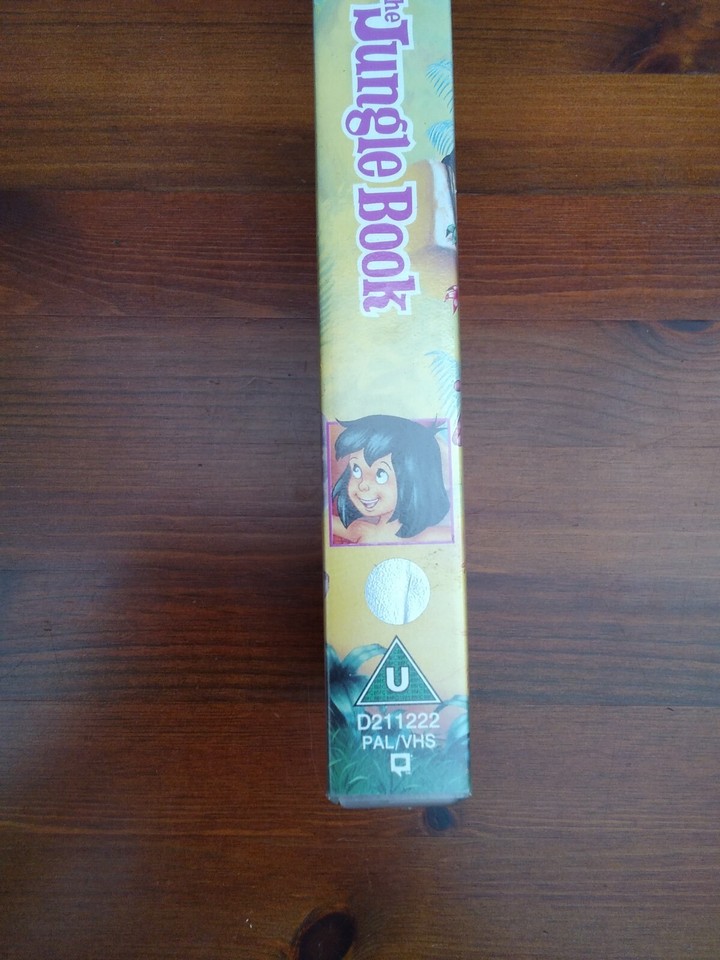 Walt Disney classic The Jungle Book on VHS in Good Condition eBay