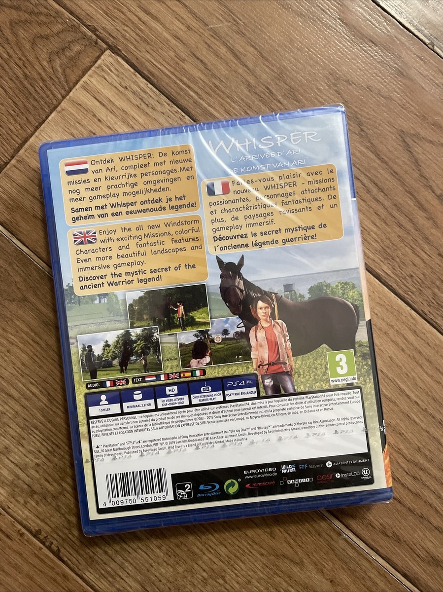 Jeu 'whisper' Chevaux PS4 / PS5 - NEUF Sous Blister, édition Française