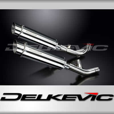 Yamaha VMAX 1700 2009-2020 Slip On 14'' Round Stainless Exhaust Muffler Kit