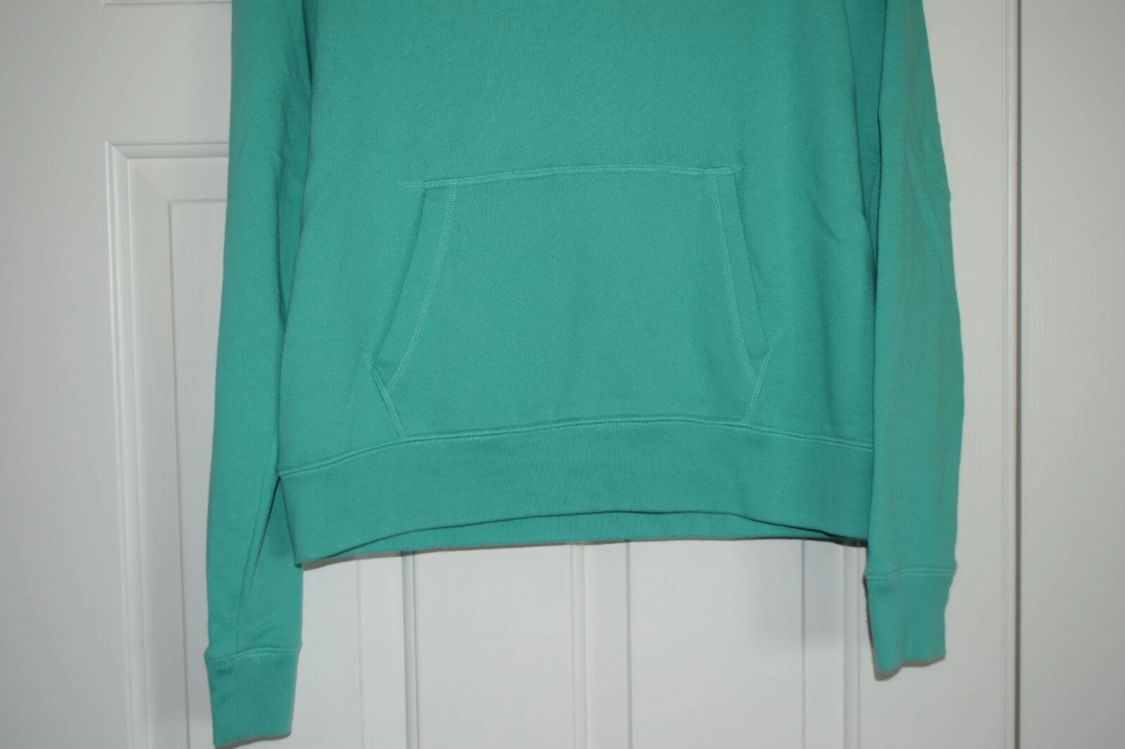 UNDERCOVER Felpa con cappuccio Victoria's Secret ROSA taglia L verde logo cane davanti petto sinistro