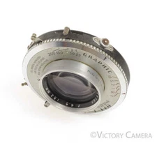 Kodak Ektar 152mm f4.5 4x5 Large Format Lens Graphic Shutter [GOOD]