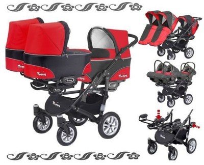 triple poussette