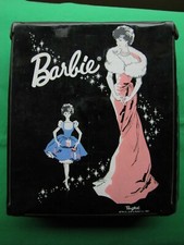 Vintage Barbie Case 1962 With Clothes Accessories