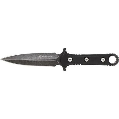 Smith & Wesson SWF606 Full Tang Boot Knife Fixed Blade Knife 4.40'' Stonewash