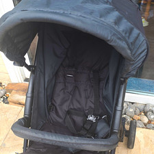 Baby Trend Advancer Black Pushchair Single From Birth Rain Cover Cup Holder