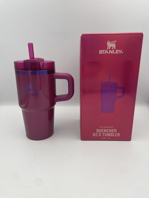 #ad Stanley Valentine’s Day Berry Truffle Quencher H2.0 Flowstate 20oz Tumbler New $39.99