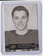 2021-22 Upper Deck UD Portraits * Jake Leschyshyn Vegas Golden Knights #P-46