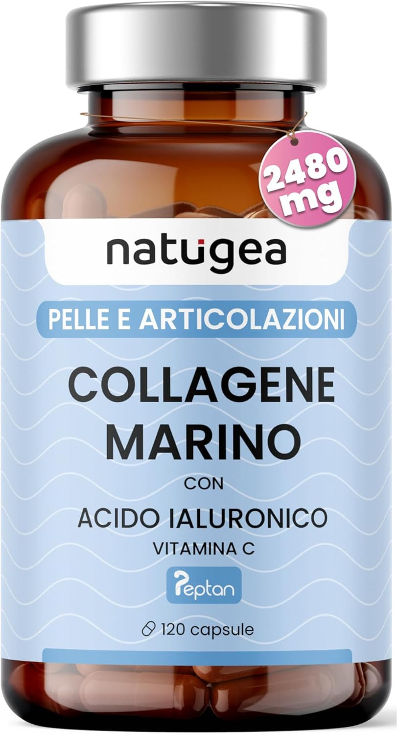 Trattamento Anti-Età Collagene Marino e Acido Ialuronico - Formato Scorta