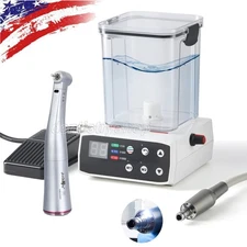 AZDENT Dental LED Electric Micro Motor &Water/1:5 Fiber Handpiece for Practice