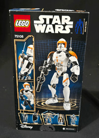 Lego Star Wars Buildable Figures Clone Commander Cody Kit# 75108