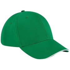 Beechfield Athleisure 6 Panel Cap B20 - Classic Baseball Hat Pre-curved Peak