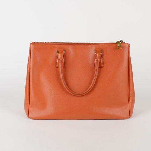 Prada Sac tote luxe en cuir saffiano orange BN1786 41254102 - Picture 3 of 9