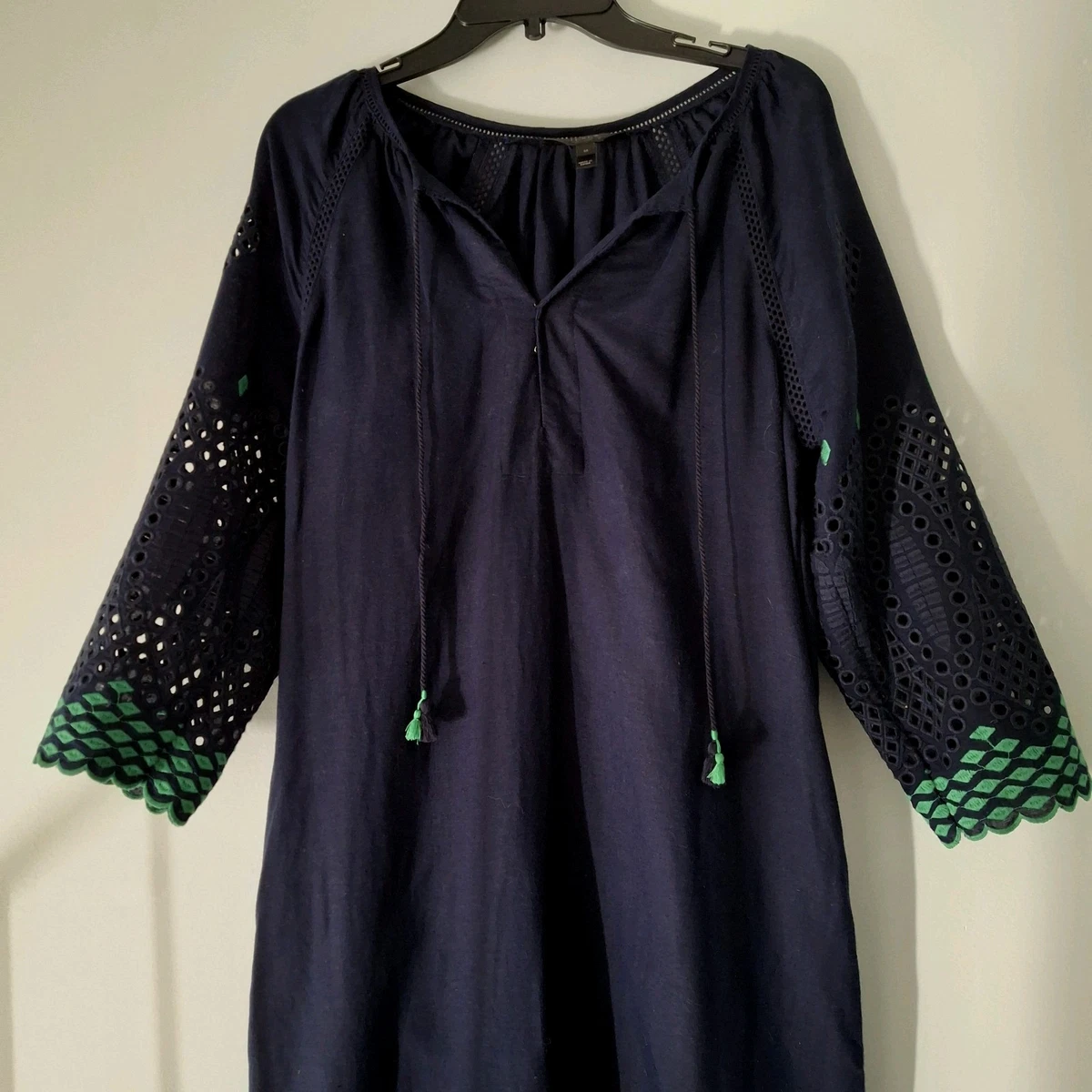 j crew factory embroidered dress Embroidered Mexican Wedding Dress main image 1