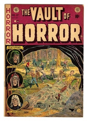Vault of Horror #27 (EC Comics October-November 1952) Very Nice Copy