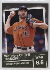 2020 Topps Warriors of the Diamond Justin Verlander #WOD-26 10ou