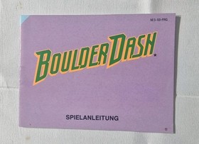 Boulder Dash &bull; Nintendo NES embalaje original