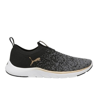 PUMA Softride Remi Slip On Running  Womens Black Sneakers Athletic Shoes 3098340