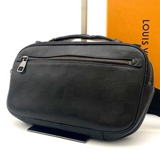 Louis Vuitton Damier Infini Umbrella Onyx Body Bag Black