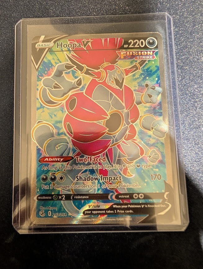Hoopa V (Full Art) SWSH08: Fusion Strike - Pokemon NM 253/264