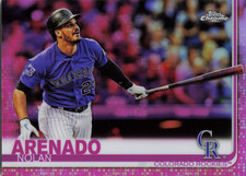 2019 Topps Chrome Pink Nolan Arenado