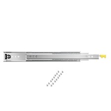 Heavy Duty Drawer Slides 30inch, 1 Pair Locking Drawer Slides 250lbs Load Capaci