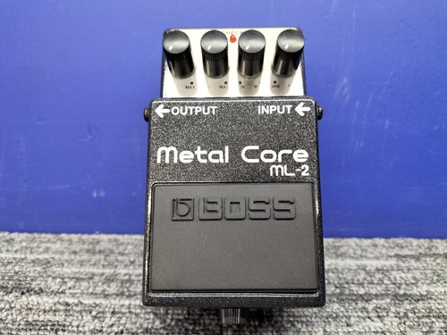 Boss ML-2 Metal Core Distortion Pedal Extreme Gain Lows 7-String Drop Tuning