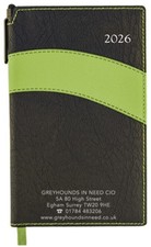 2026 Week to View Pocket Diary with mini stylus and sticky notes