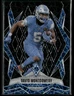 2025 Panini Phoenix Football David Montgomery #108 Black Lazer One Of One 1/1