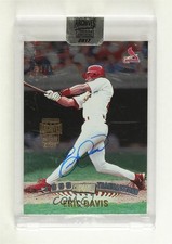 2017 Archives Postseason Signature Edition Buybacks 13/31 Eric Davis Auto i4v