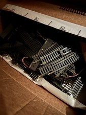 Vintage Large Lot of Trains and Track - Mixed - Untested As Is - See Photos