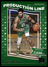 2022-23 Donruss Jayson Tatum #10 Production Line