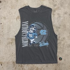 North Carolina Tar Heels NCAA basketball champions muscle top Size M