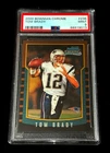 TOM BRADY 2000 BOWMAN CHROME #236 ROOKIE CARD RC PSA 9 50/50 CENTERED