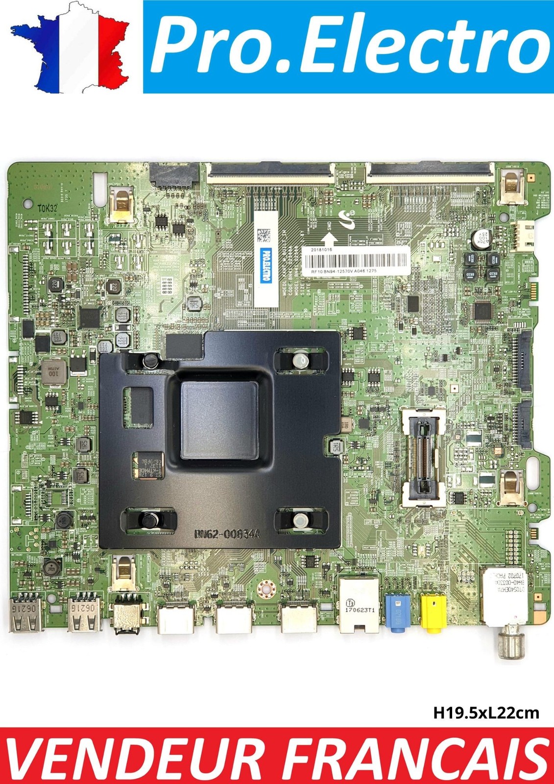 Carte mère Samsung UE55MU6120K BN94-12570V pour TV 55 pouces