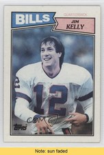1987 Topps Jim Kelly #362 HOF READ 0i7l